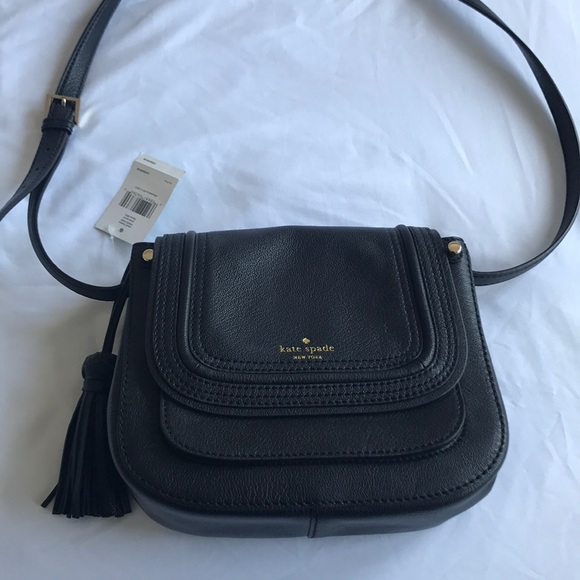 NWT Kate Spade Small Rianne Pratt Street Black - Picture 3 of 5